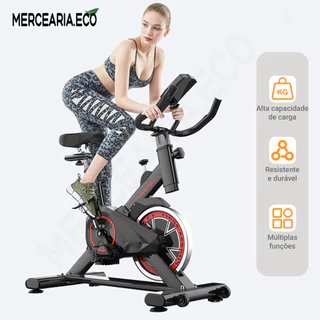 Bicicleta Ergométrica Spinning Bike Magnética Ajustável Uso Residencial até 120kg Silenciosa