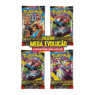 Cartas Pokémon Mega Evolução – Booster c/ 6 Cartas | Nova Edição 2026