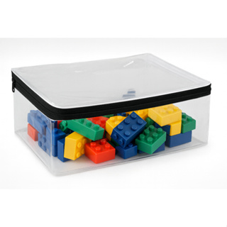 Kit 5/10 Organizador Multiuso porta treco de Brinquedo com ziper