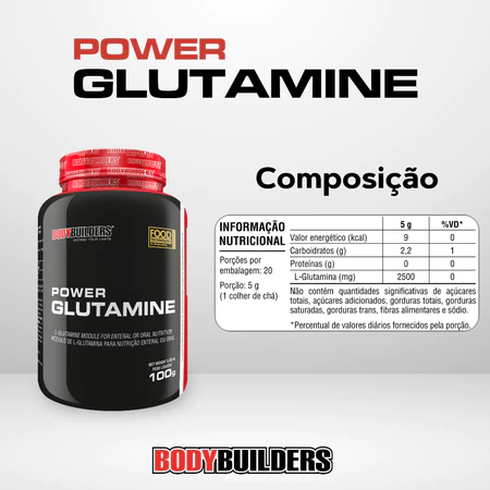 Kit 2x Waxy Whey 900g 2x BCAA 2x Creatina 100g 2x Glutamina 100g Coqueteleira Bodybuilders - Vista 6