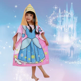 Roupão Atoalhado Infantil Menina Menino Poncho Sereia Saída de Banho Toalha para Criança Personagens em Oferta na Shopee