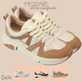 Tênis Feminino Modare Conforto Estilo Casual Dia a Dia Trabalho Palmilha Macia Antiderrapante