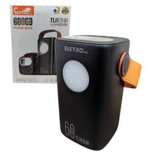 Power Bank 60000 Mah Carregador Portatil Turbo Rapido