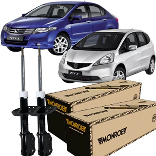 Par Amortecedor Dianteiro Monroe Honda Fit City 1.4 16v 1.5 16v 2009 á 2013 em Oferta na Shopee