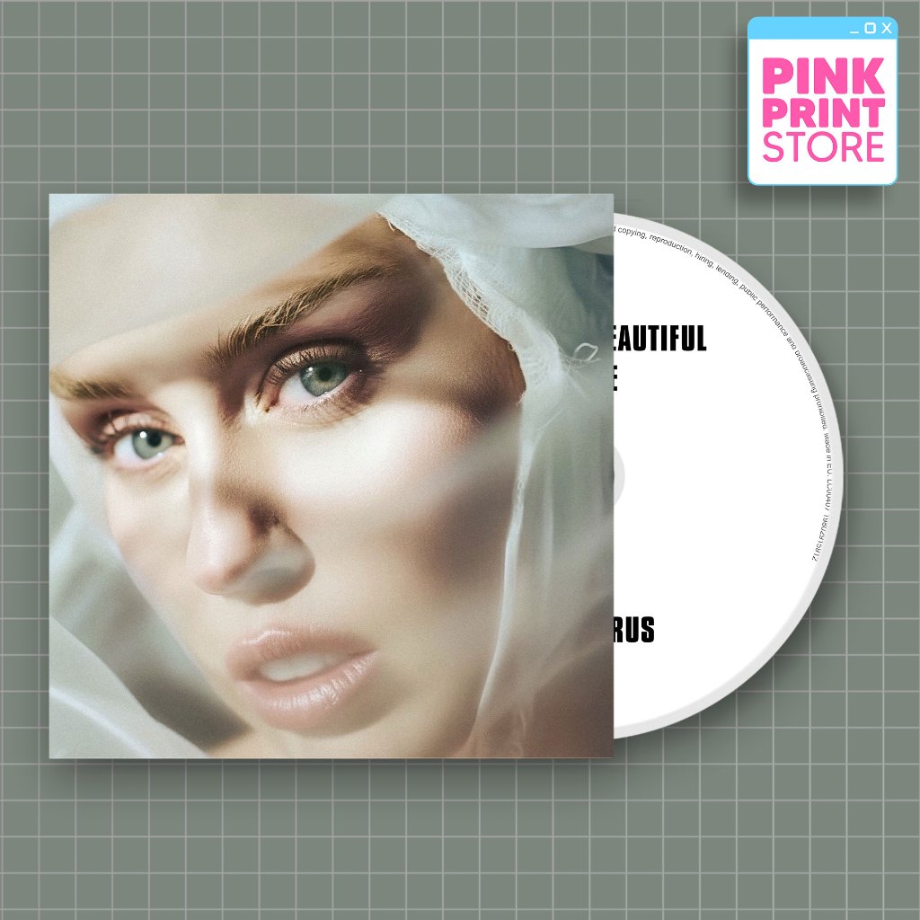 MILEY CYRUS - SOMETHING BEAUTIFUL (DELUXE) (FAN MADE) | Shopee Brasil