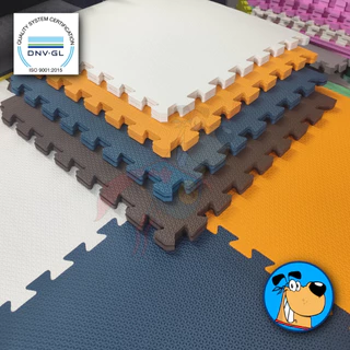 Kit 12 Tatame EVA infantil PREMIUM 50cmX50cmX1cm de espessura com bordas de acabamento | Moderno