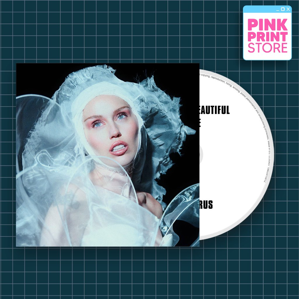 MILEY CYRUS - SOMETHING BEAUTIFUL (DELUXE) (FAN MADE) | Shopee Brasil