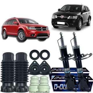 Kit Amortecedor Dianteiro Batente Coifa Freemont Journey 2.4 16v 2.7 24v 2009 á 2018 em Oferta na Shopee