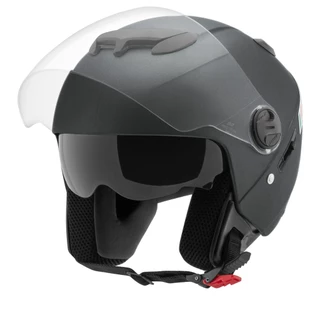 Capacete Moto Aberto New Atomic Elite Masculino Feminino Pro Tork Com Viseira Interna
