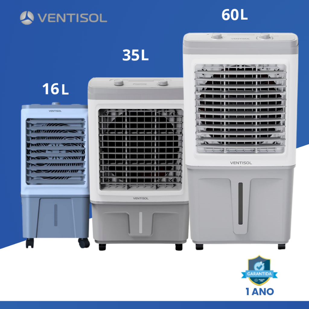 Climatizador de Ar Ventisol Clin PRO 16/35/60 Litros 127V-220V