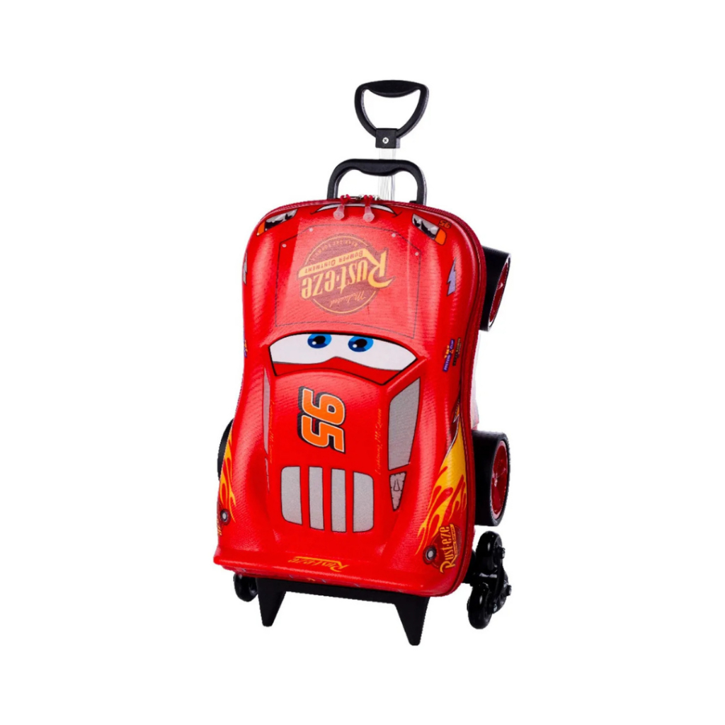 Mochila Escolar Infantil/Lancheira Relâmpago Mcqueen Maxtoy