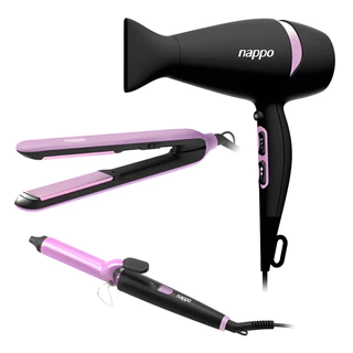Secador Babyliss E Prancha Alisadora Nappo 3 Em 1 60hz 1500w em Oferta na Shopee