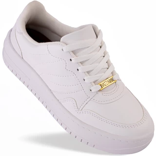 Tênis Vizzano Casual Feminino Conforto Original 1389 Branco em Oferta na Shopee