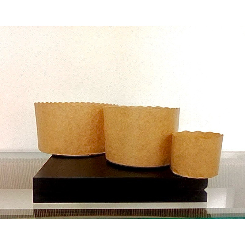 50 Formas Forneável Panetone 100g 500g e 1 kg Kraft