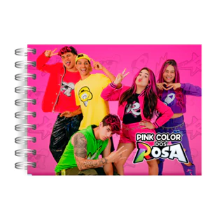 LIVRO DE COLORI EMILY VICkK/DOS ROSAS CAPA DURA 50 DESENHOS  180G PERSONALIZADO em Oferta na Shopee