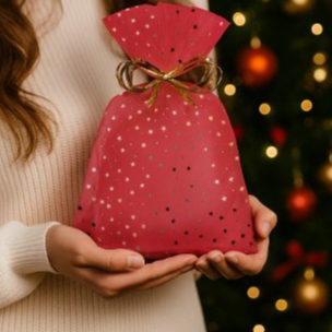 Saco Para Presente 25X35cm Embalagem Pacote10, 25 ou 50UN - PRESENTE - AMOR - ANIVERSÁRIO - NATAL