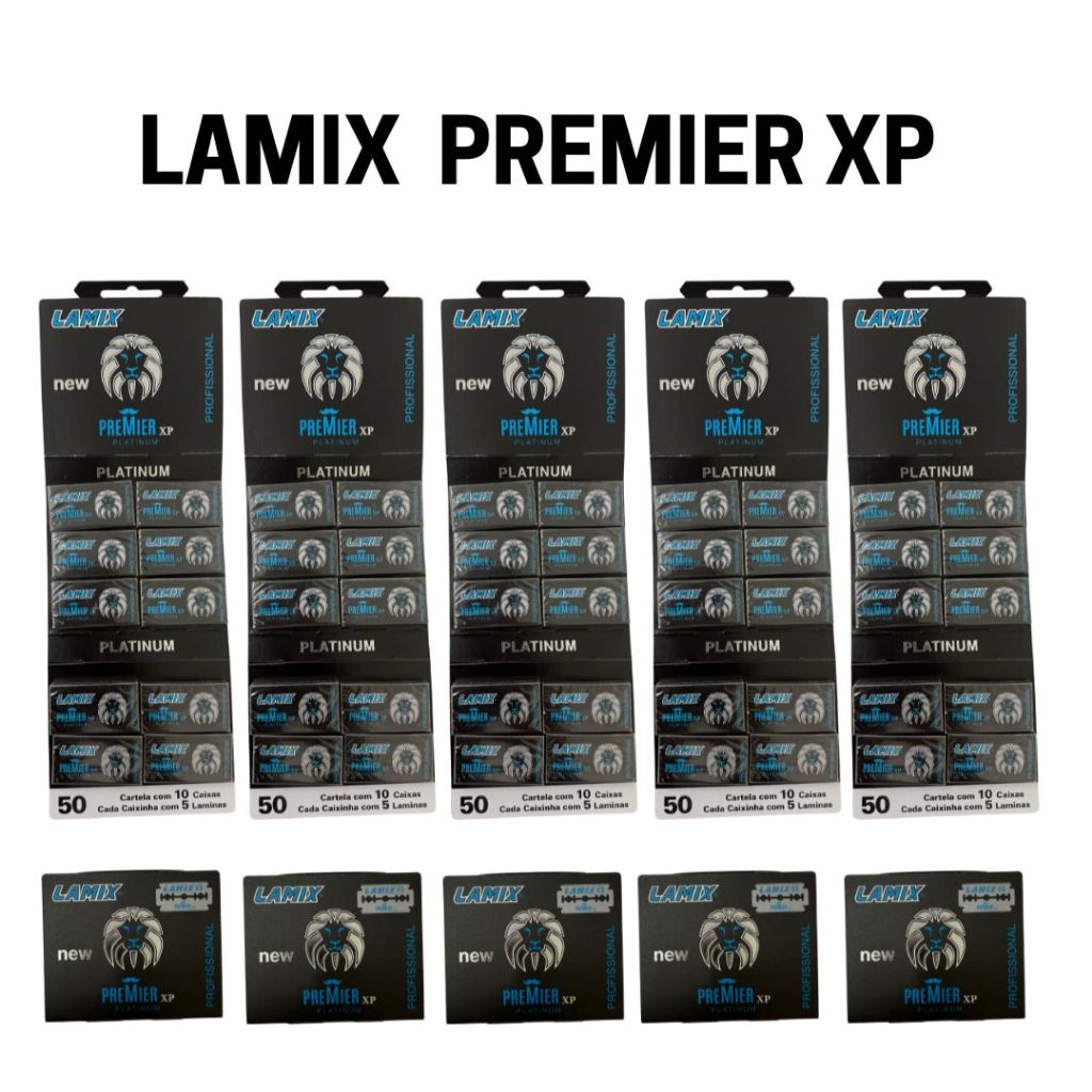 Lamina LAMIX PREMIER XP - 5 Cartelas | Shopee Brasil