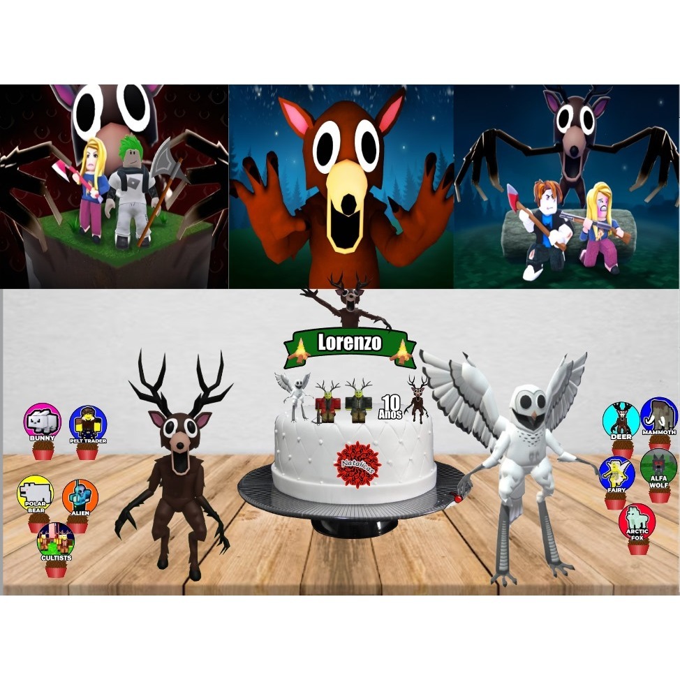 Kit Festa 99 noites na floresta ( Roblox) | Shopee Brasil
