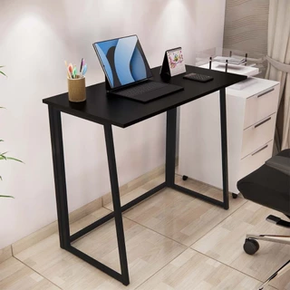 Mesa Escrivaninha Dobrável Articulada Para Escritório Notebook Home Office Estudo Trabalho Compacta