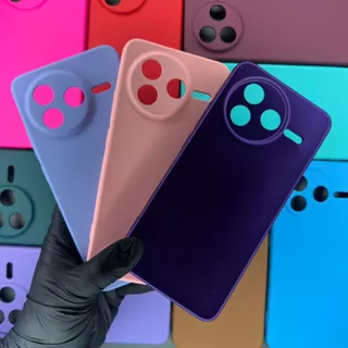 Kit Capa + Pelicula 3D ou Somente 1 Capinha Para Xiaomi Poco F7 Pro/Redmi K80 Capinha Aveludada Case