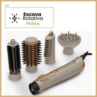 Escova Rotativa Philco 5 Em 1 Bivolt 1300w
