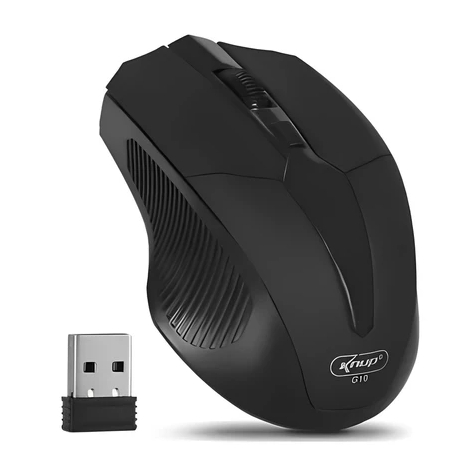 Mouse Sem Fio G10 High Performance 2.4GHz USB Com Ajuste de DPI