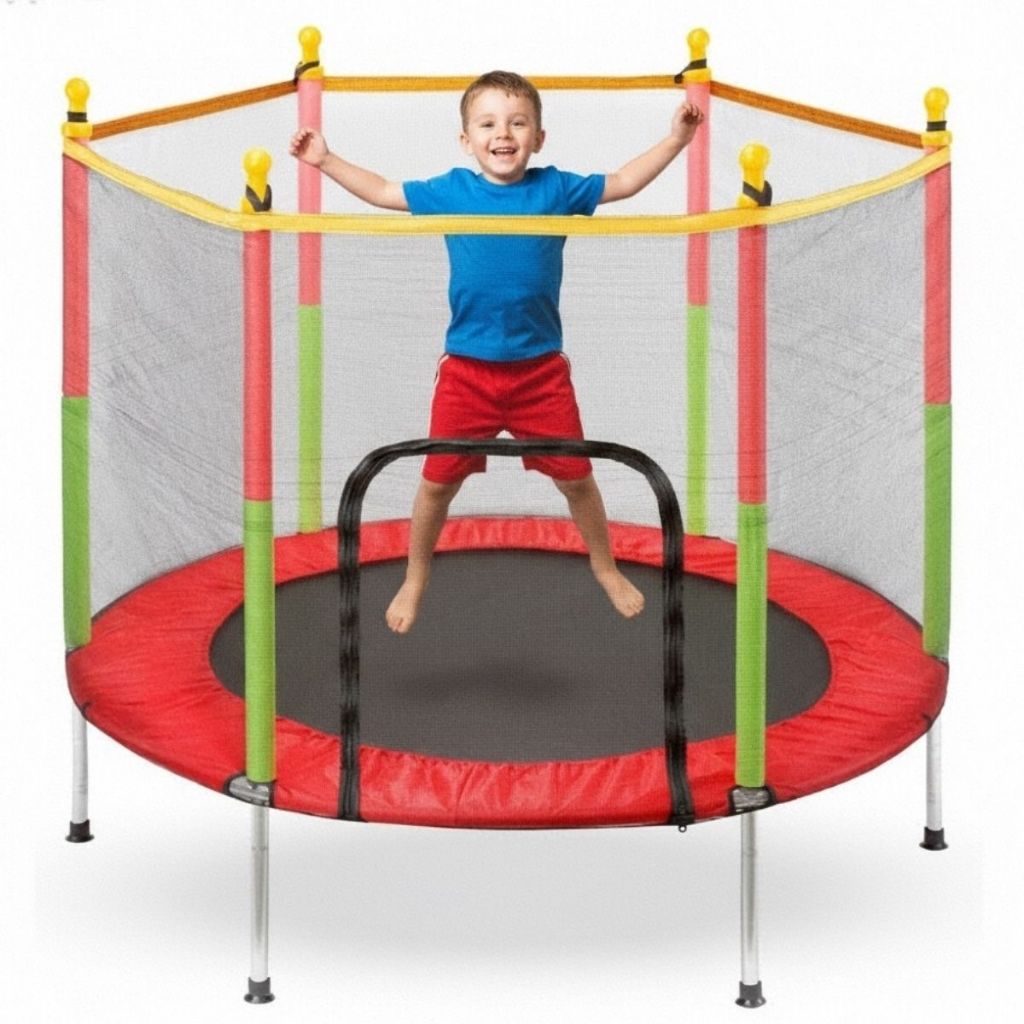Cama Elástica Trampolim Pula Pula Infantil 1,4m Reforçado | Shopee Brasil