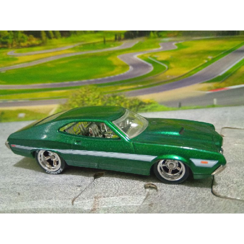 Hot Wheels Ford Gran Torino Sport '72, [Verde] Rápido Y Furioso Motor