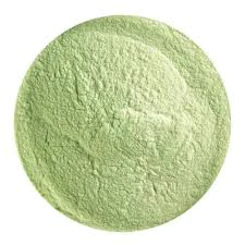 1kg Pó de vidro verde moido muito fino para jateamento