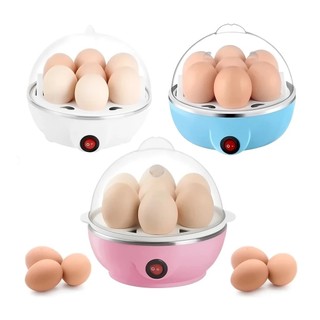 Cozedor de Ovos Elétrico Portátil Cozinha à Vapor 110V/220V Cores disponíveis （Branco Azul Rosa Amarelo） — foto 5 — Achou Levou Brasil