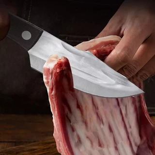 Faca churrasco Artesanal Personalizada Afiada aço inox cirúrgico Cozinha com bainha