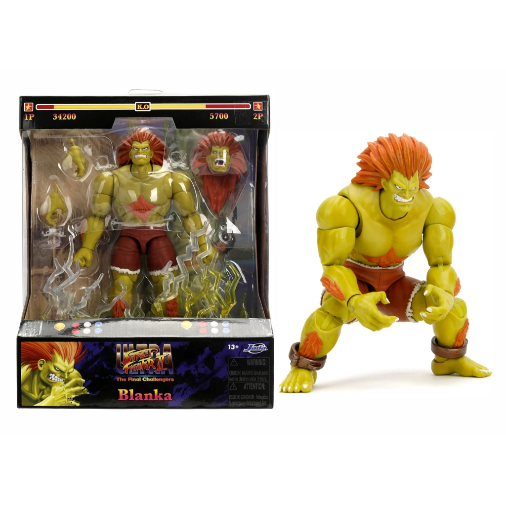 Boneco do jogo Street Fighter 2 Oficial Jada Toys | Shopee Brasil