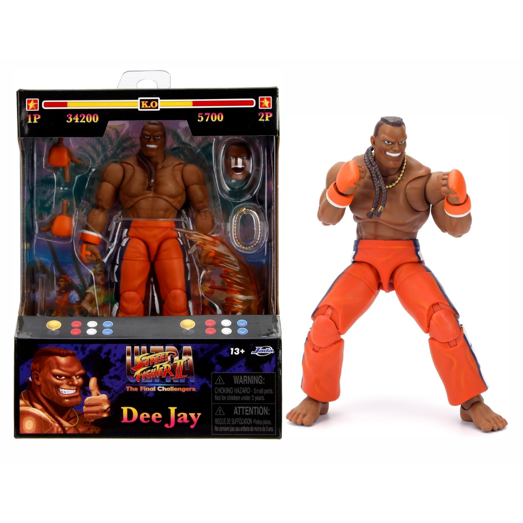 Boneco do jogo Street Fighter 2 Oficial Jada Toys | Shopee Brasil