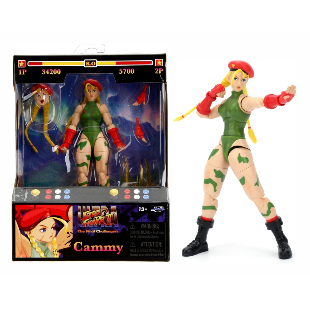 Boneco do jogo Street Fighter 2 Oficial Jada Toys | Shopee Brasil