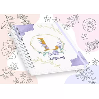 Kit 27 Agendas Personalizadas 2026 | Mini Planner com Nome na Capa | Lembrancinha Evento Presente