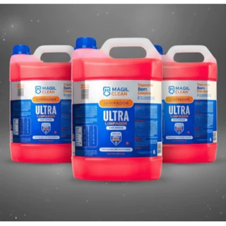 Magil Clean 1x5L - O APC Concentrado que Rende Mais! - Limpa Motor/Estofado