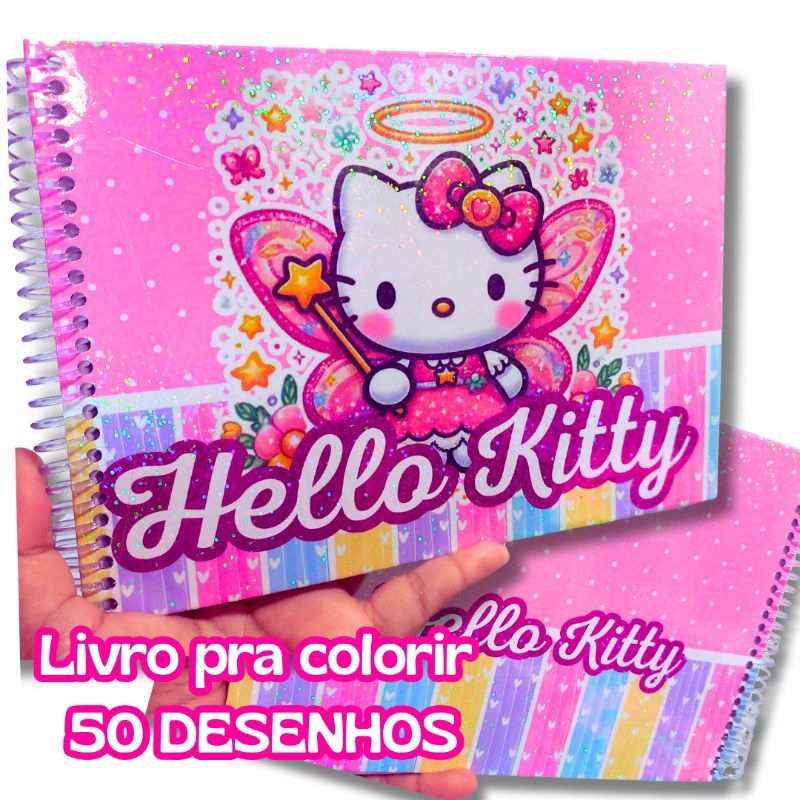Hello Kitty - Cozy Coloring Book em Promoção na Shopee Brasil 2026