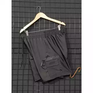Short Masculino Liso Tactel com Bolso Casual Academia Treino Varias Cores