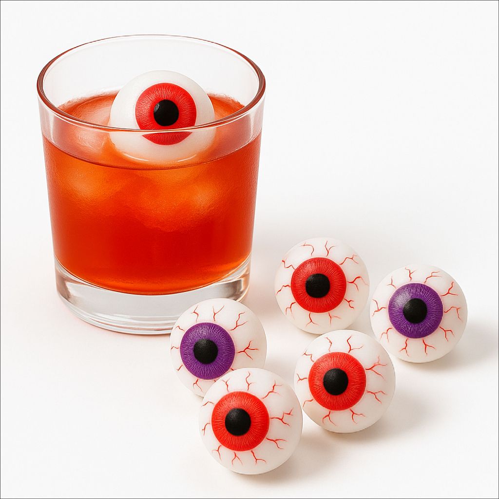6 Olhos Decoração Harry Potter Assustador Para Drinks Terror Festa Halloween