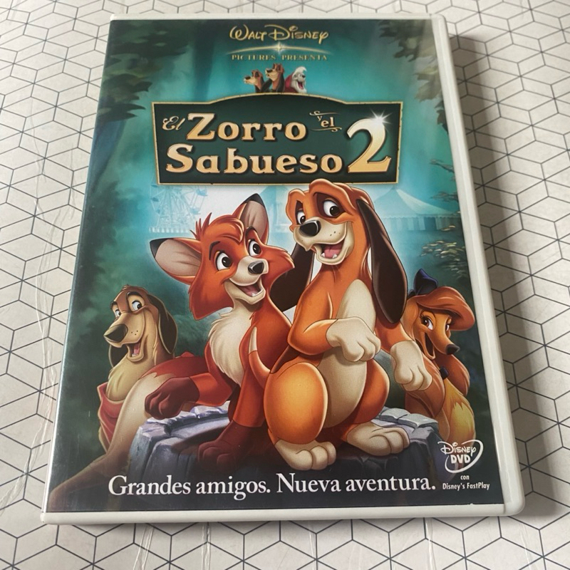 Dvd original O cão e a raposa 2 Dublado | Shopee Brasil