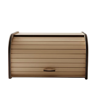 Porta Pão de Madeira Organizador de Bancada Cozinha Caixa para Pães Mesa Posta Guarda Biscoitos