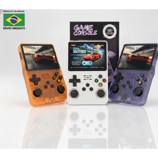 Kit Completo R36s 64GB + Carregador 5v, Película de Vidro, Case Protetora e Par de GripStick