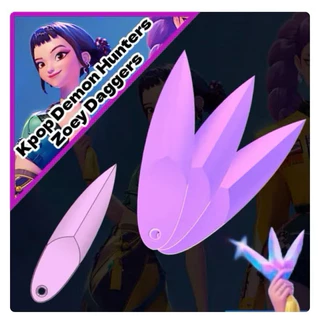 ⚔️ Adaga Zoey Huntrix – Guerreiras do K-pop