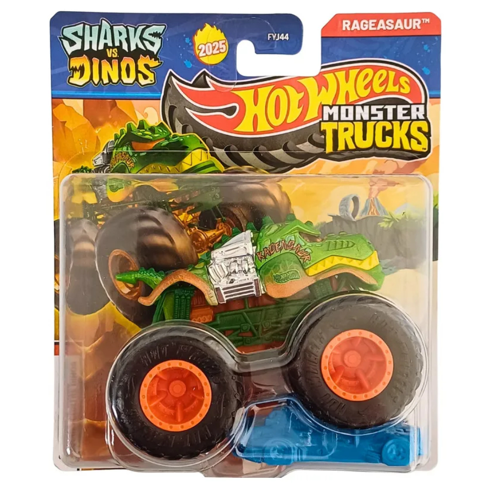 Hot Wheels Monster Truck Rageasaur - 1:64 | Shopee Brasil