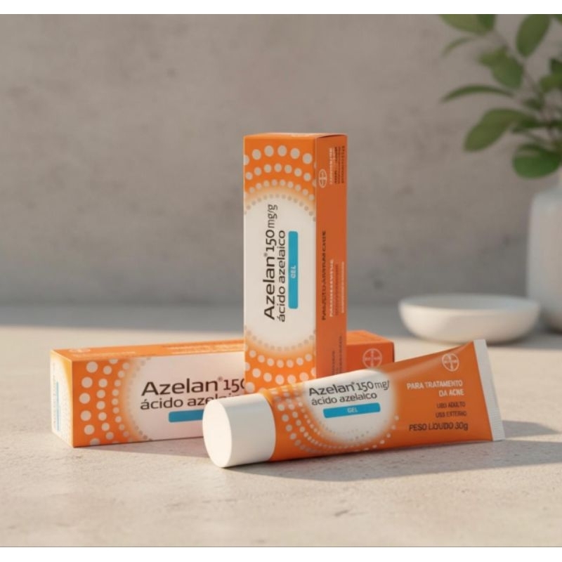 Azelan Gel 150mg trata Pele Acneica 30g | Shopee Brasil