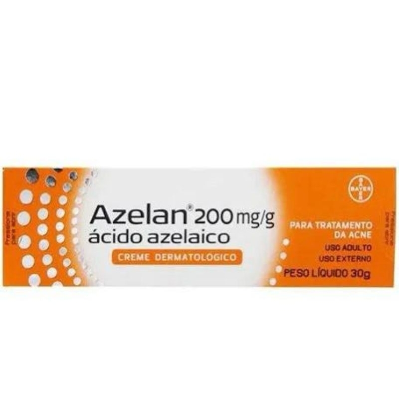 Azelan creme 200mg Tratamento pele Acneica | Shopee Brasil