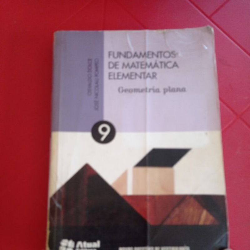 livro Fundamentos de matemática elementar 9 Geometria Plana livro ...