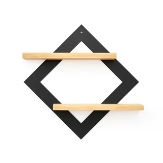 Prateleira Decorativa Suspensa de Parede em Madeira Pinus com Design Moderno para Plantas e Objetos em Oferta na Shopee