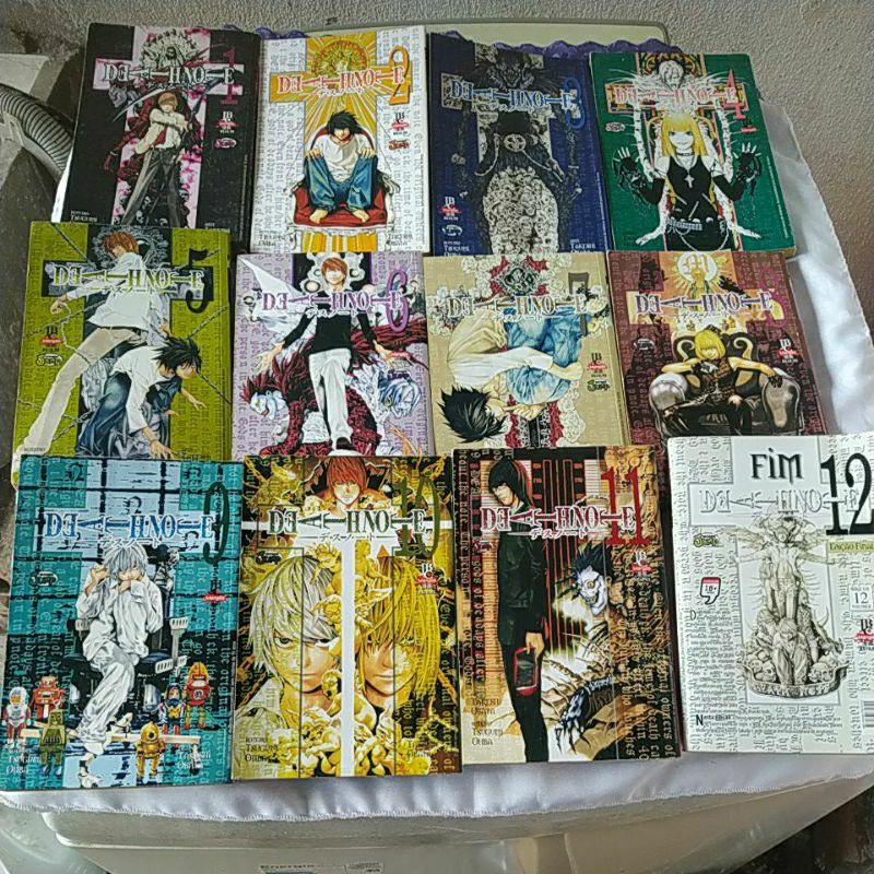 Death note completo 13 vol (+ card com o nome do L) | Shopee Brasil