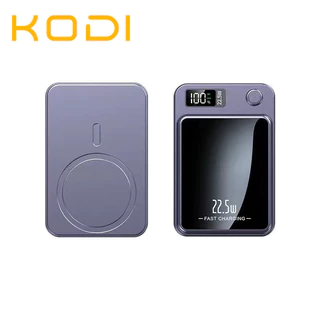 Carregador portátil ultrafino com display 22,5W de potência magnética 10000 mAh para Battery Pack-A7